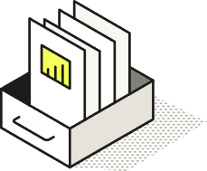 Icon representing client management