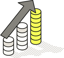 Icon representing scaling your business