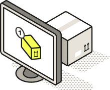 Icon representing ecommerce