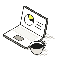 Icon representing a laptop